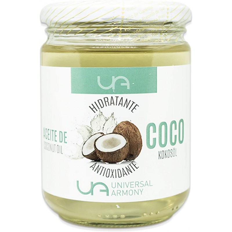UNIVERSAL ARMONY aceite de coco antioxidante 400 ml