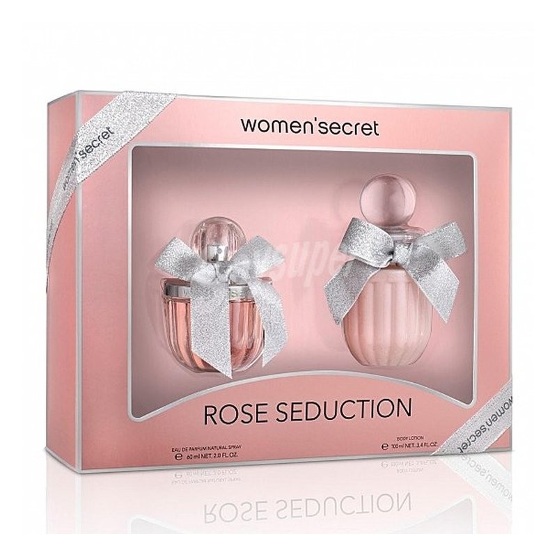 women's secret rose seduction edp 100ml estuche 2 piezas