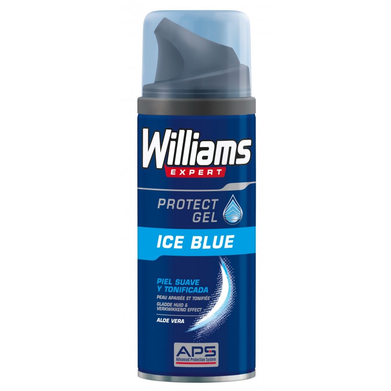 williams gel afeitado ice blue 200 ml