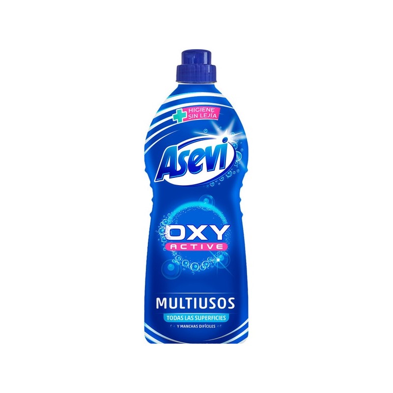 ASEVI Limpiador multiusos Oxy Active para todas las superficies botella 1,1 l