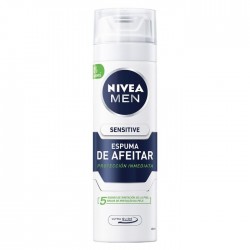 NIVEA espuma de afeitado sensitive 250+50 ml