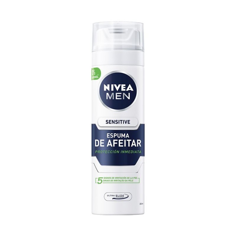 NIVEA espuma de afeitado sensitive 200 ml