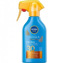 NIVEA SUN Protege & Broncea leche solar activadora del bronceado SPF-30 spray 270 ml resistente al agua