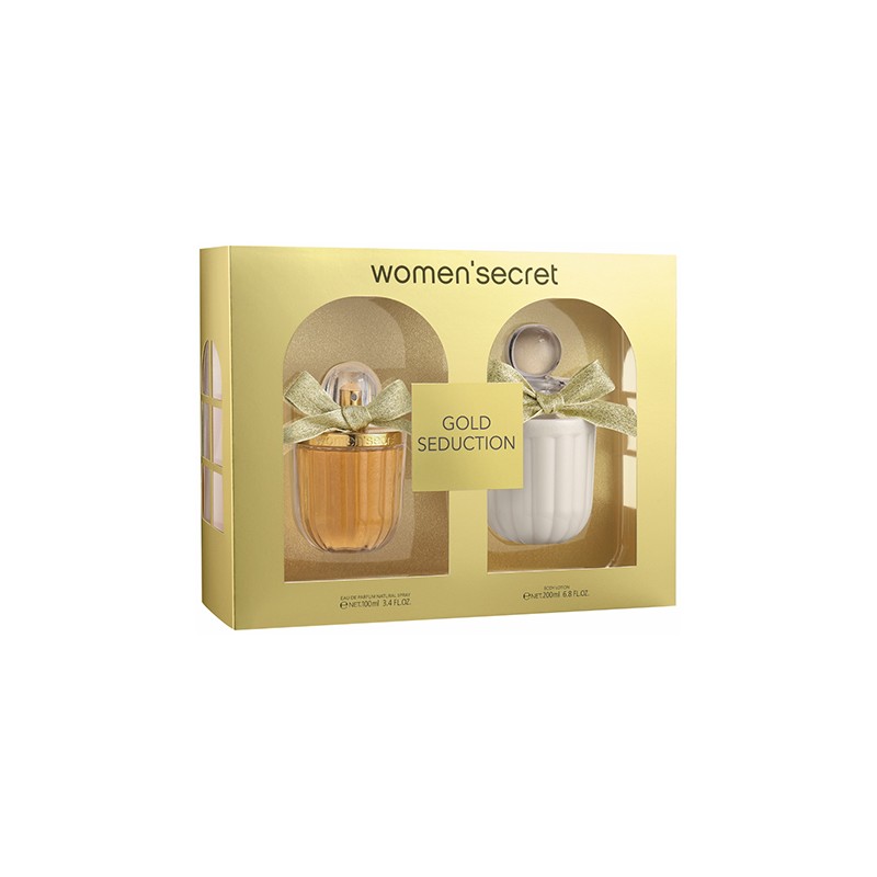 women secret eau seduction 100ml estuche 2 piezas