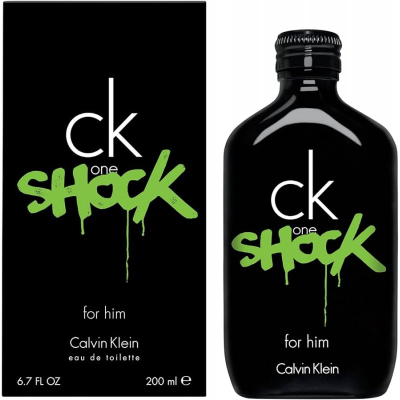 C.Klein Ck One Shock For Him Eau De Toilette Vaporizador 200 Ml