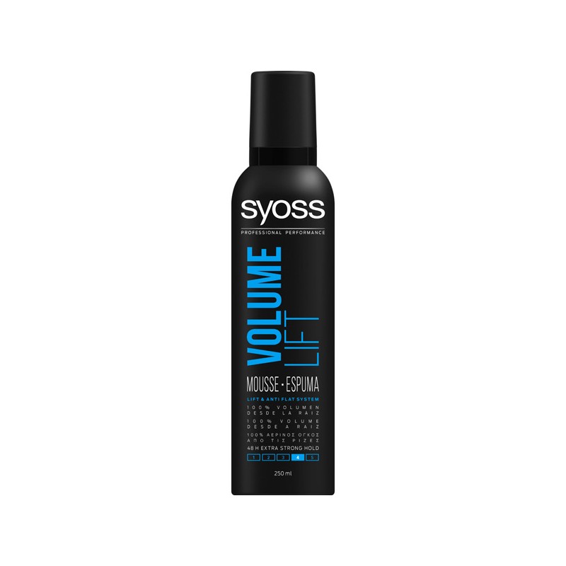 SYOSS Volume Lift espuma para dar volumen desde la raíz spray 250 ml